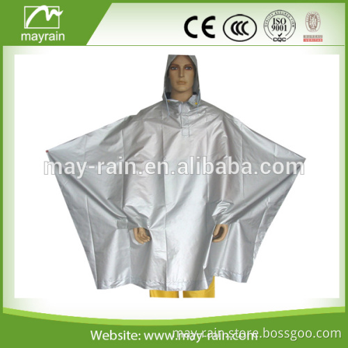 Alibaba hebei manufacturer adult pvc rain poncho